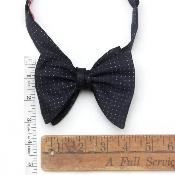 Men's Self tied‎ Bow Tie Silk Big Butterfly Bow tie S542 Christmas Gift